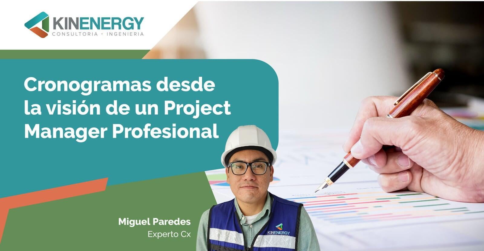 Cronogramas desde la visión de un Project Manager Professional